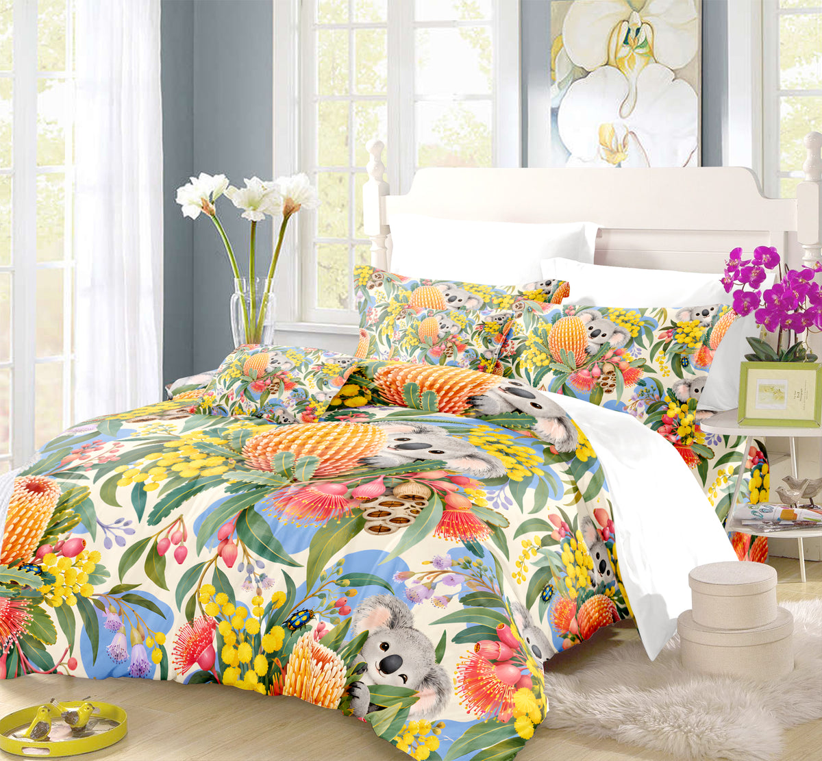 Koala Adventure Club Duvet Cover Set - Print 36