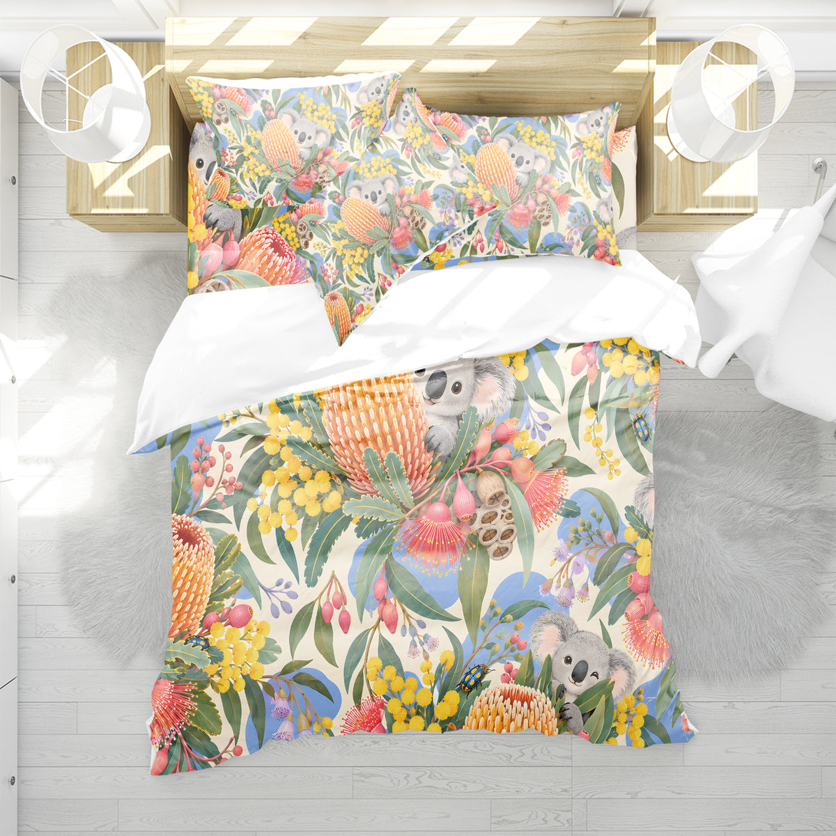 Koala Adventure Club Duvet Cover Set - Print 35