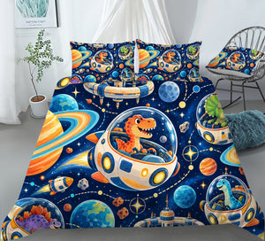 Dinosaur Discovery Room Duvet Cover Set - Print 3