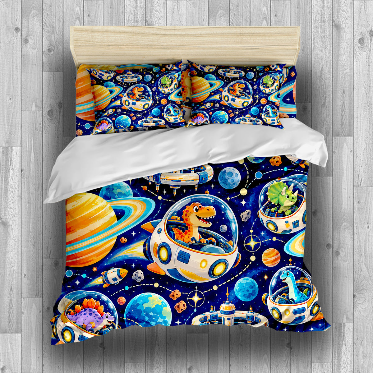 Dinosaur Discovery Room Duvet Cover Set - Print 1