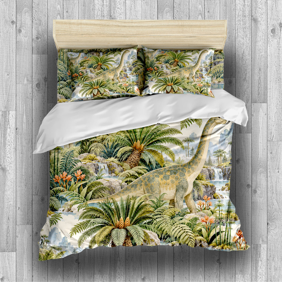 Dinosaur Discovery Room Duvet Cover Set - Print 7