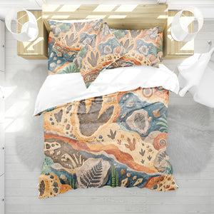 Dinosaur Discovery Room Duvet Cover Set - Print 23