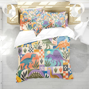 Dinosaur Discovery Room Duvet Cover Set - Print 35