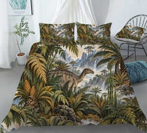 Mesozoic Fern Conservatory Duvet Cover Set - Print 3