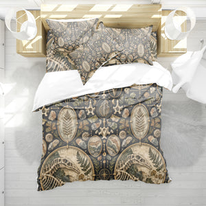 Mesozoic Fern Conservatory Duvet Cover Set - Print 11