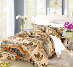 Mesozoic Fern Conservatory Duvet Cover Set - Print 24