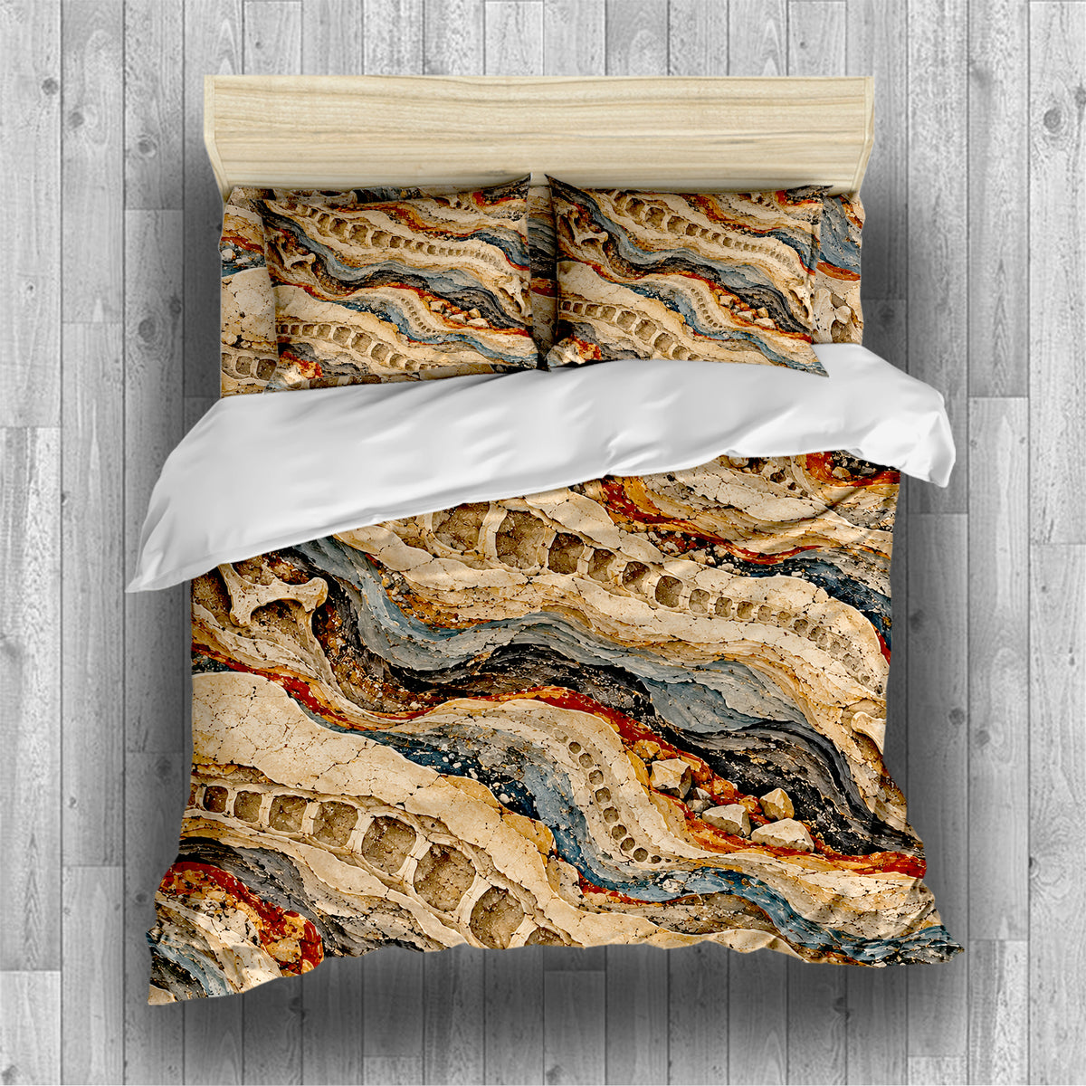Mesozoic Fern Conservatory Duvet Cover Set - Print 25