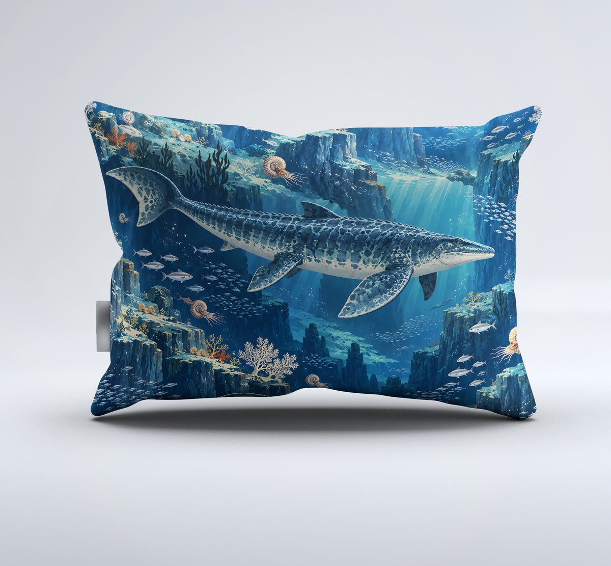 Prehistoric Ocean Kids Duvet Cover Set - Print 10