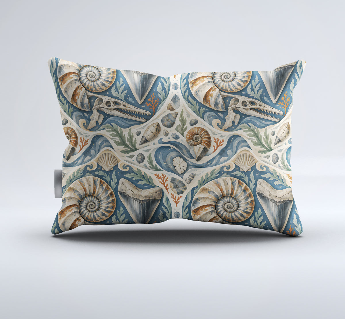 Prehistoric Ocean Kids Duvet Cover Set - Print 34