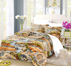 Junior Rockhound Field Camp Duvet Cover Set - Print 12