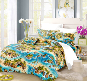 Treasure Quest Adventure Room Duvet Cover Set - Print 6