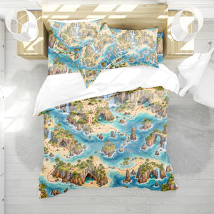 Treasure Quest Adventure Room Duvet Cover Set - Print 5