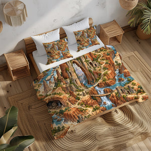 Treasure Quest Adventure Room Duvet Cover Set - Print 14