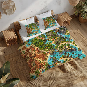 Treasure Quest Adventure Room Duvet Cover Set - Print 20