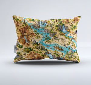 Treasure Quest Adventure Room Duvet Cover Set - Print 28
