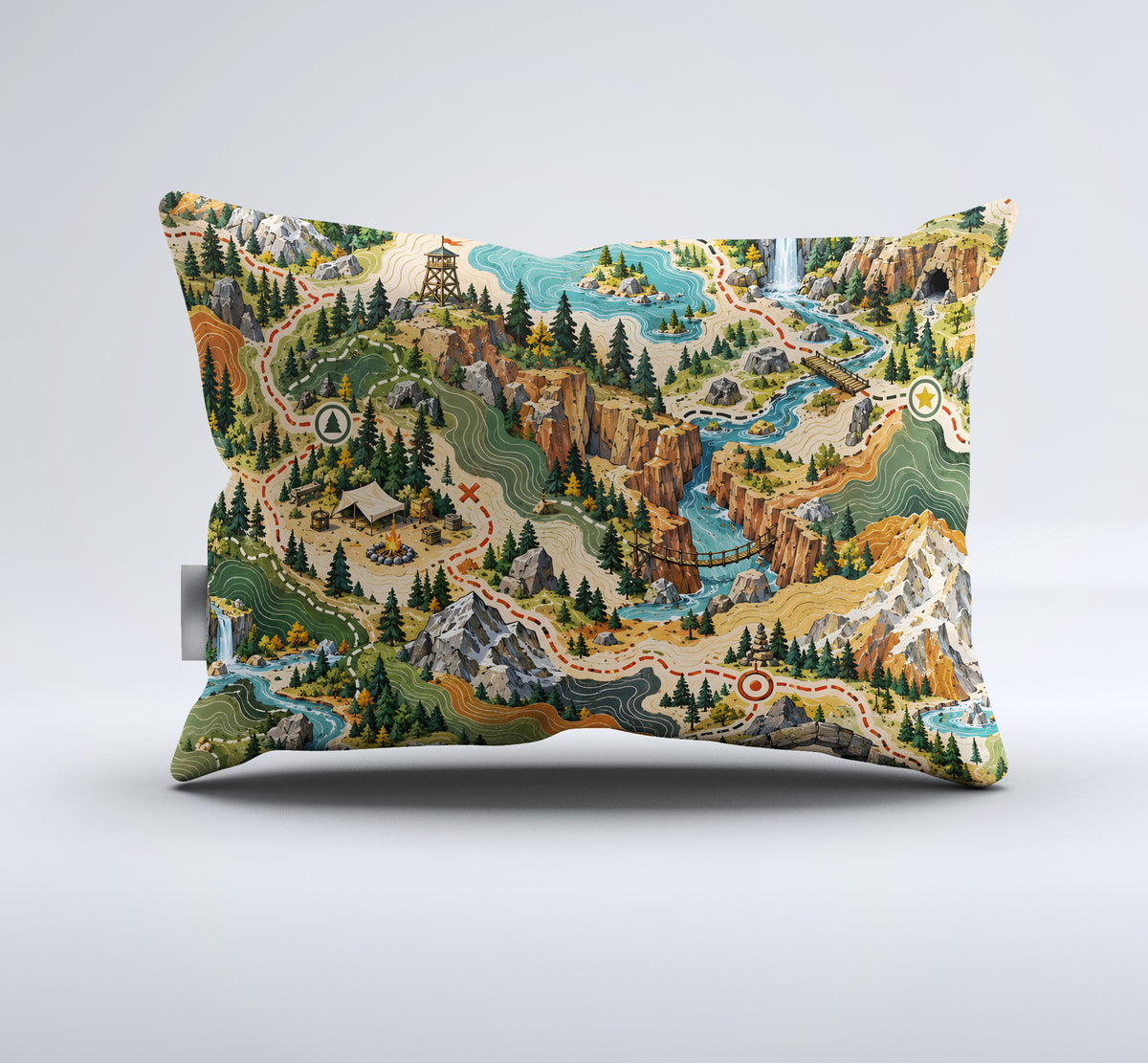 Treasure Quest Adventure Room Duvet Cover Set - Print 34