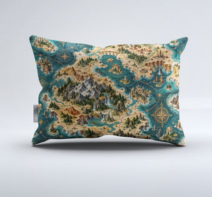 Modern Wayfinder Topography Duvet Cover Set - Print 28