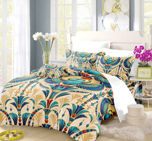 Ancient Egypt Revival Duvet Cover Set - Print 6
