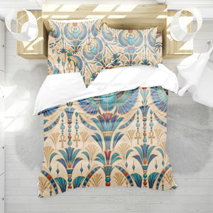 Ancient Egypt Revival Duvet Cover Set - Print 5
