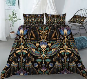 Ancient Egypt Revival Duvet Cover Set - Print 15
