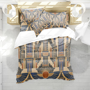 Ancient Egypt Revival Duvet Cover Set - Print 29