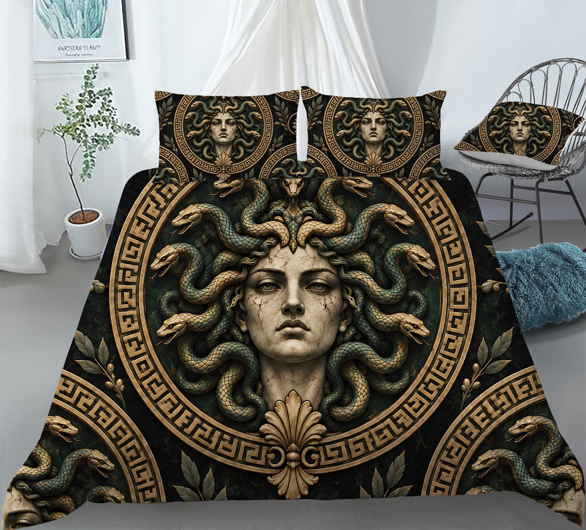 Greek Mythology Home Duvet Cover Set - Print 3