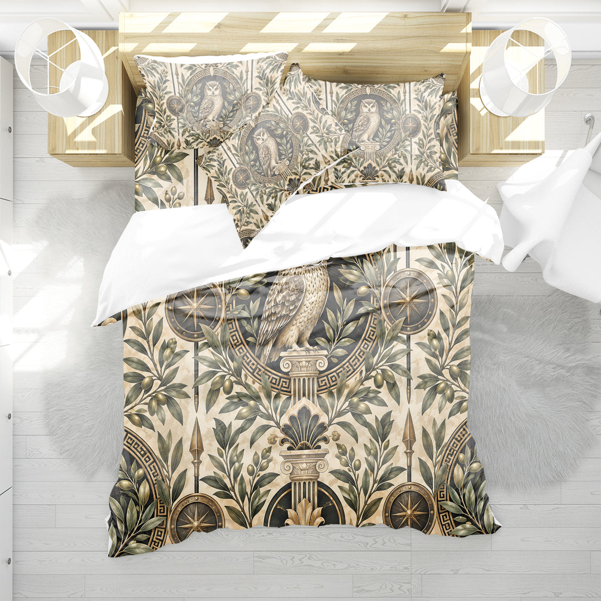 Greek Mythology Home Duvet Cover Set - Print 23