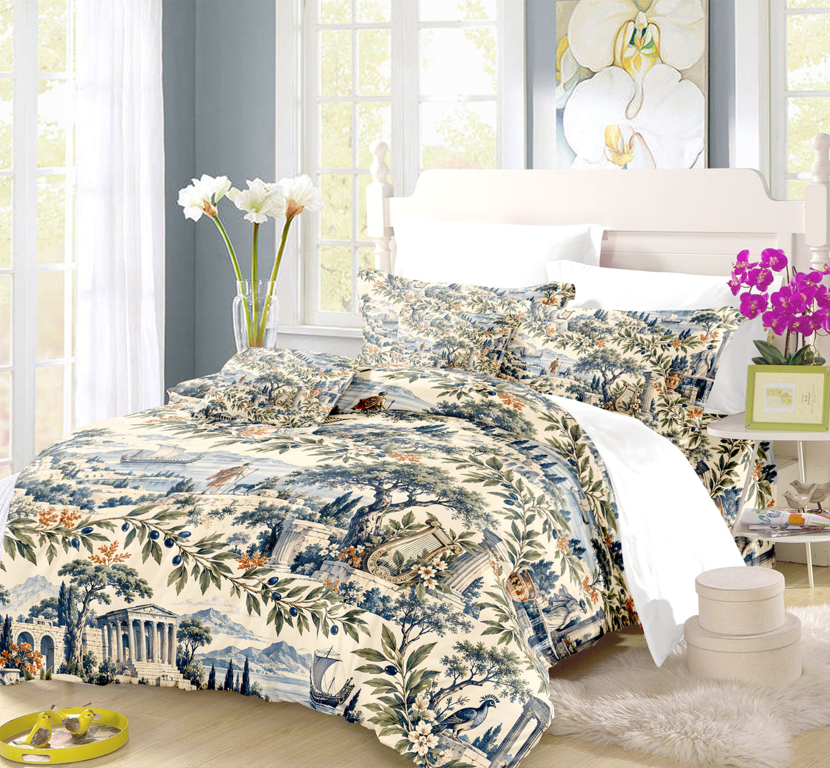 Greek Mythology Home Duvet Cover Set - Print 30