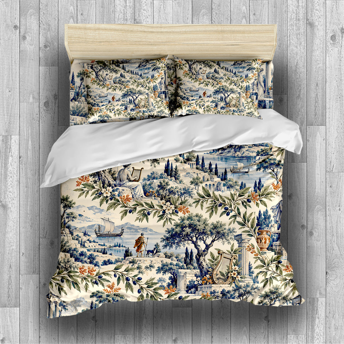 Greek Mythology Home Duvet Cover Set - Print 25