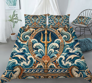 Greek Mythology Home Duvet Cover Set - Print 33