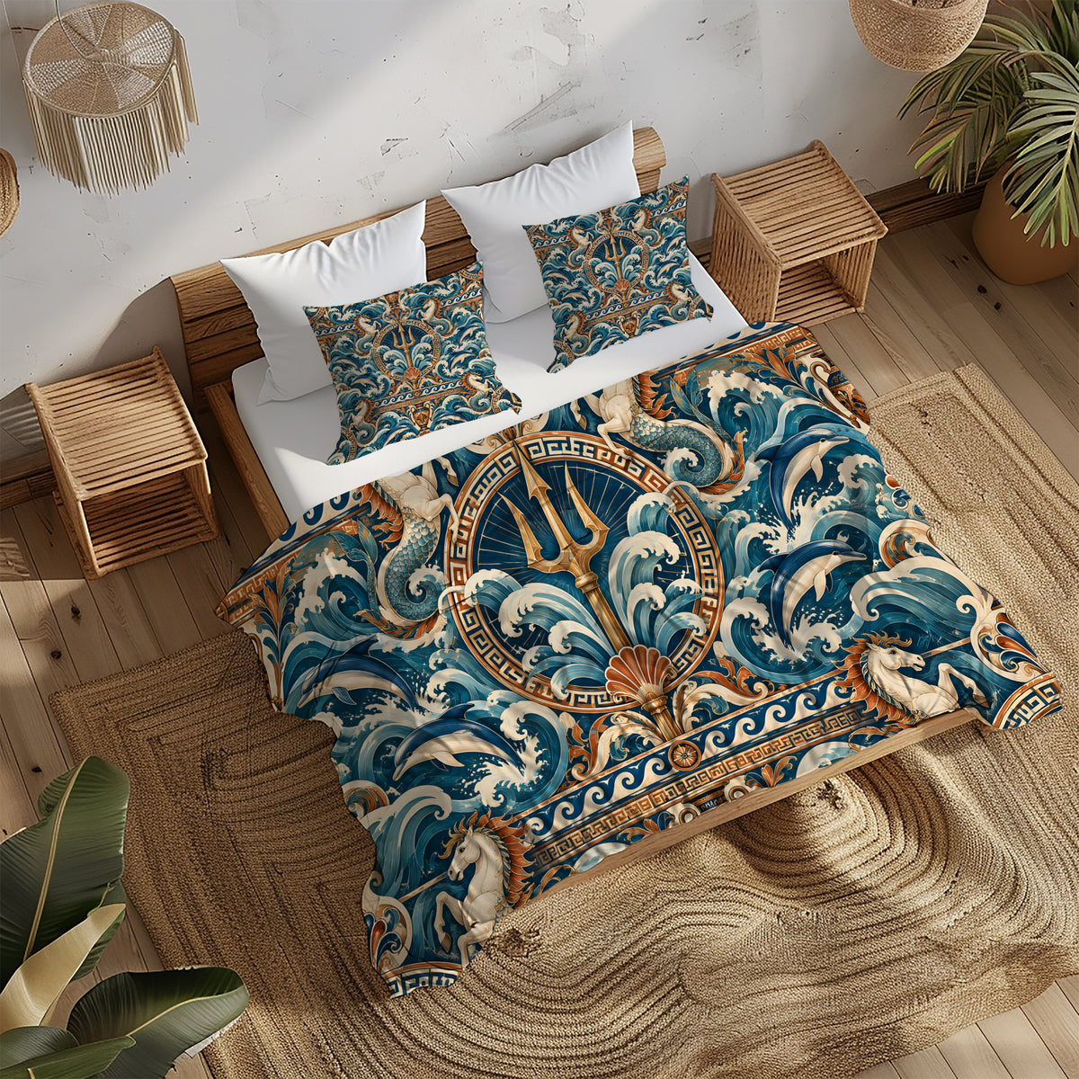 Greek Mythology Home Duvet Cover Set - Print 32