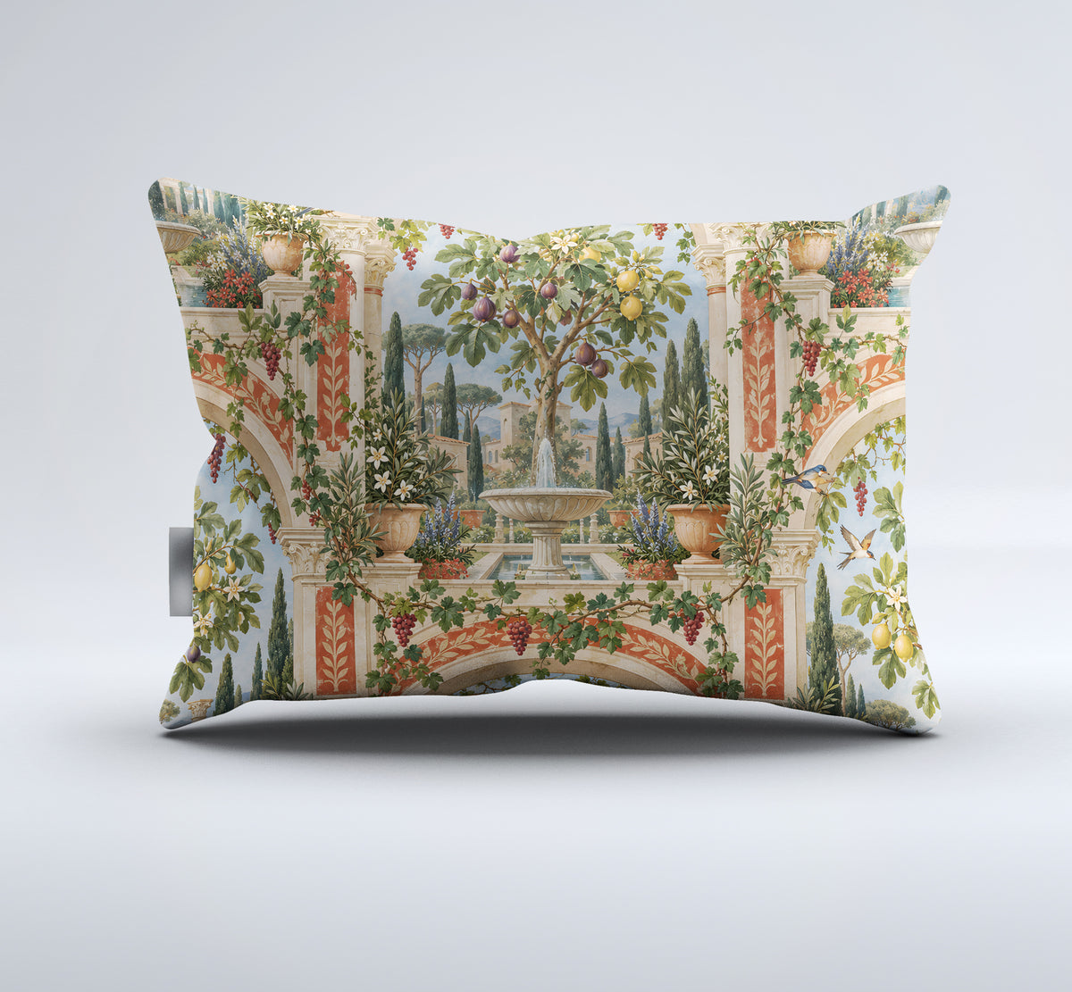 Ancient Rome Mosaic Duvet Cover Set - Print 16