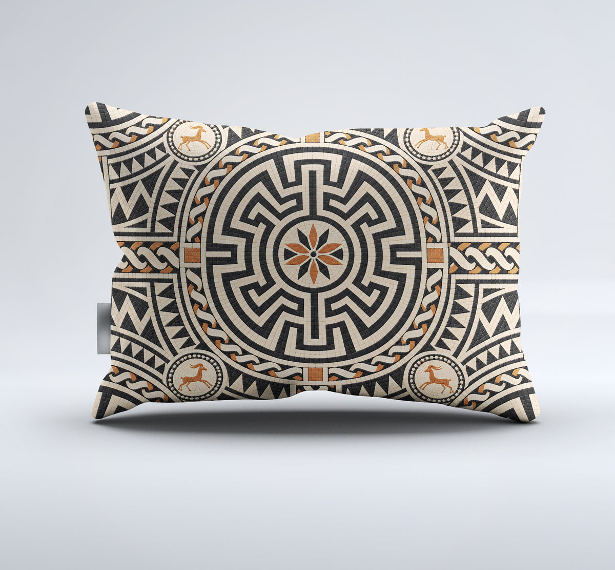 Ancient Rome Mosaic Duvet Cover Set - Print 22