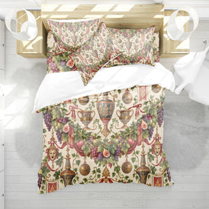 Ancient Rome Mosaic Duvet Cover Set - Print 29