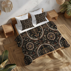 Ancient Rome Mosaic Duvet Cover Set - Print 32