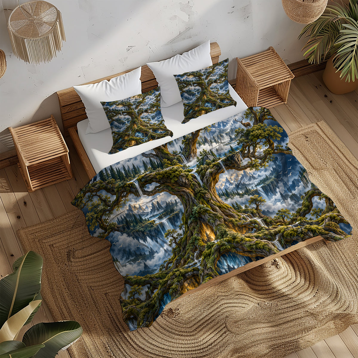 Norse Mythology Home Duvet Cover Set - Print 8