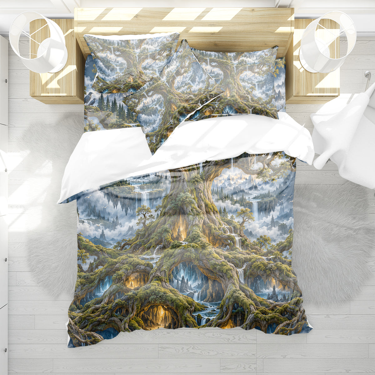 Norse Mythology Home Duvet Cover Set - Print 11