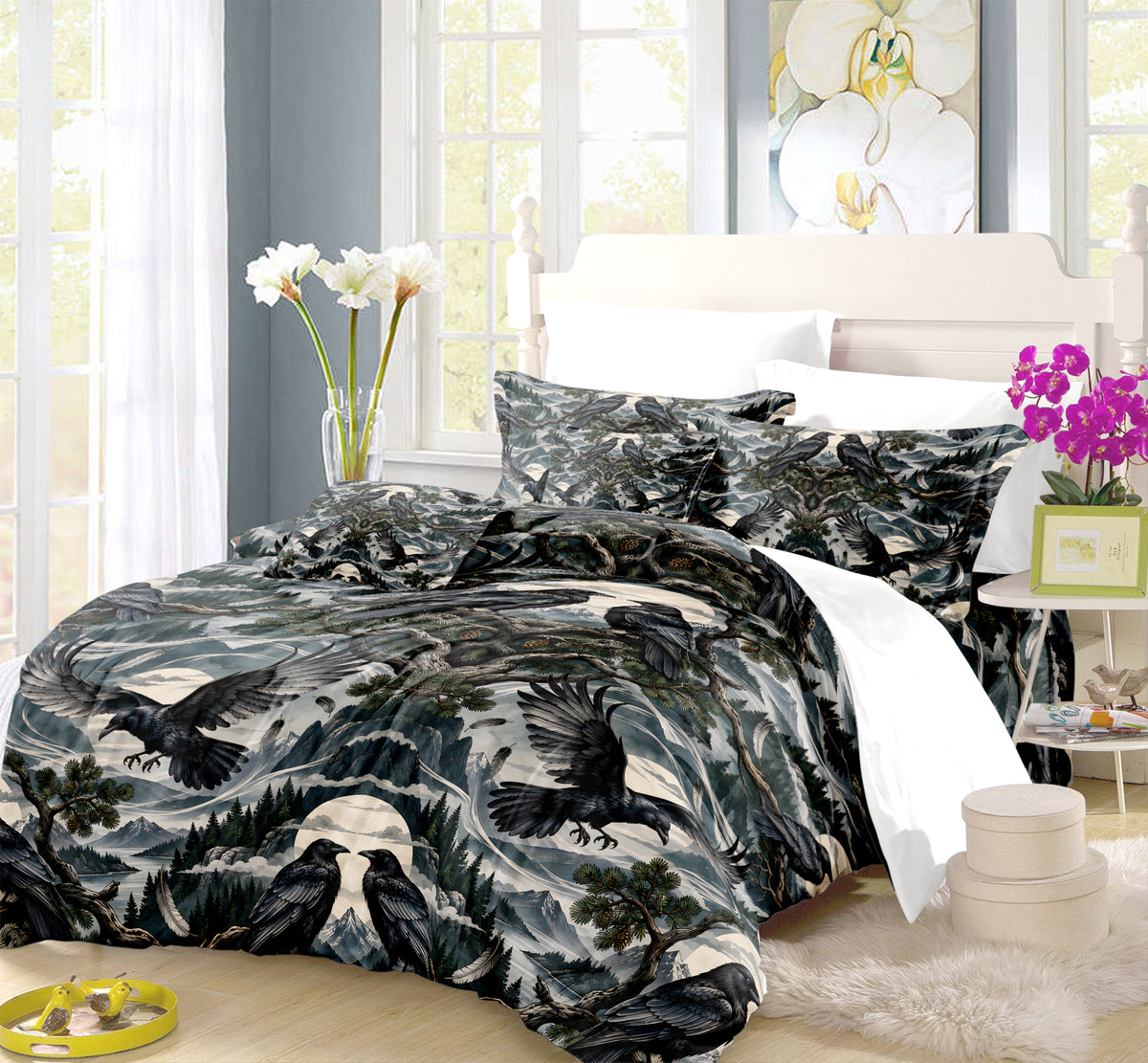 Norse Mythology Home Duvet Cover Set - Print 18