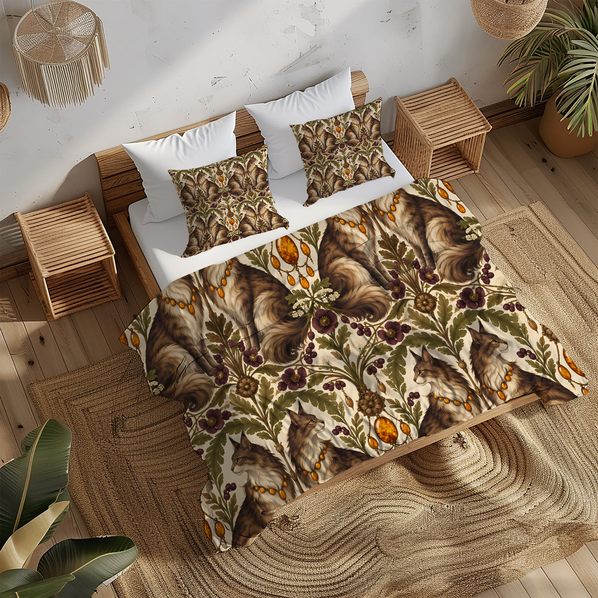 Norse Mythology Home Duvet Cover Set - Print 20
