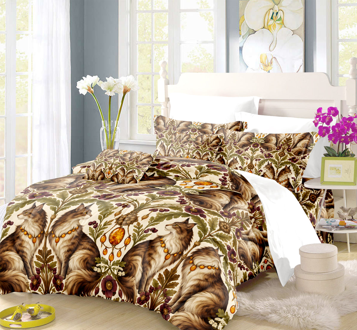Norse Mythology Home Duvet Cover Set - Print 24