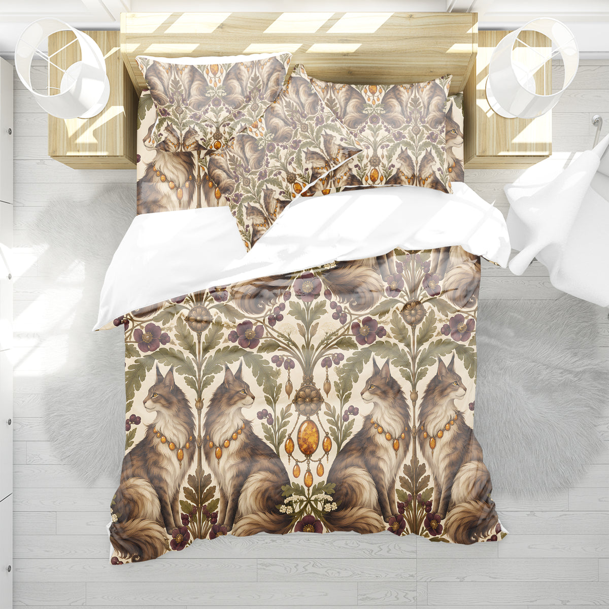 Norse Mythology Home Duvet Cover Set - Print 23