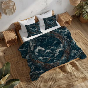 Norse Mythology Home Duvet Cover Set - Print 26
