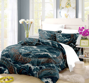 Norse Mythology Home Duvet Cover Set - Print 30