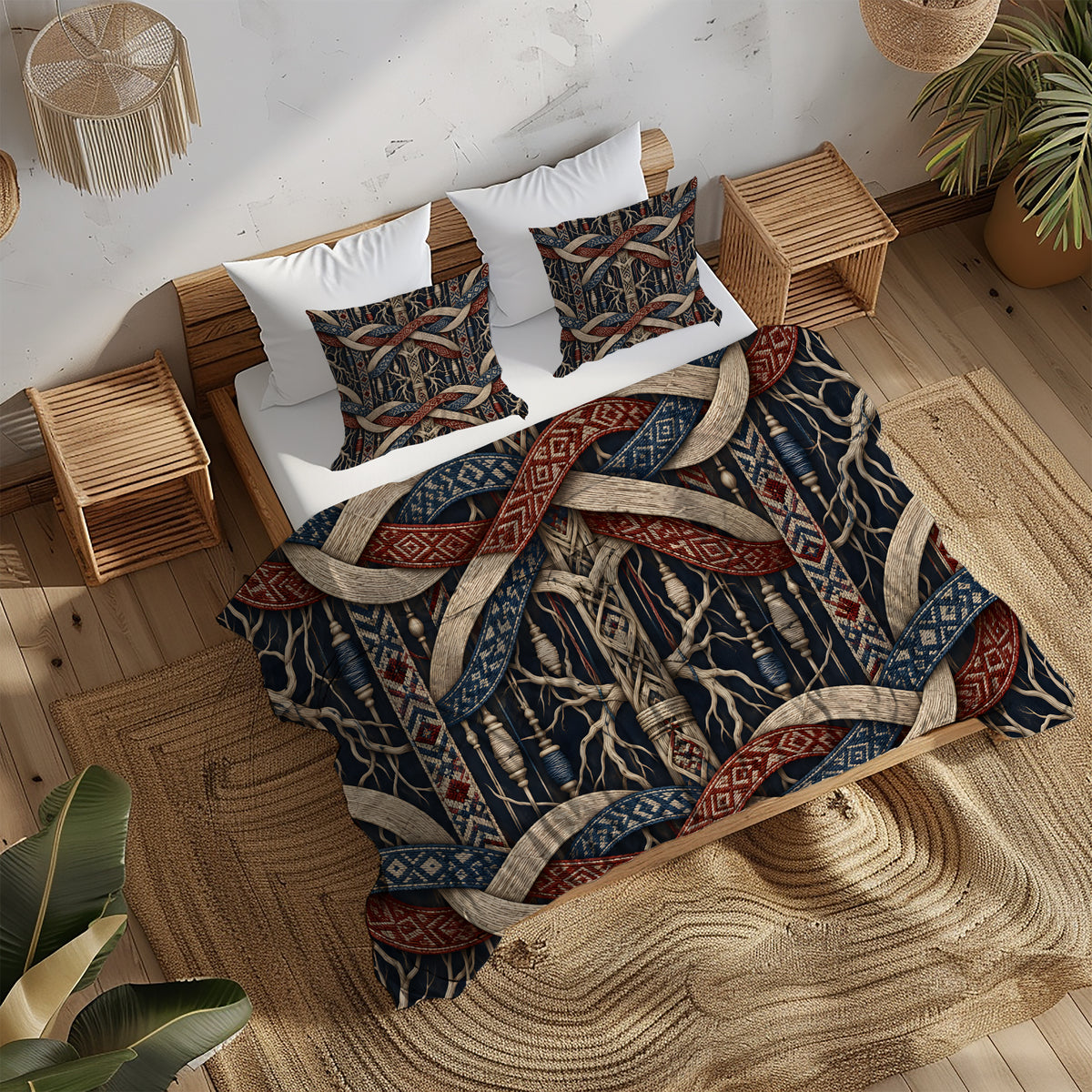 Norse Mythology Home Duvet Cover Set - Print 32