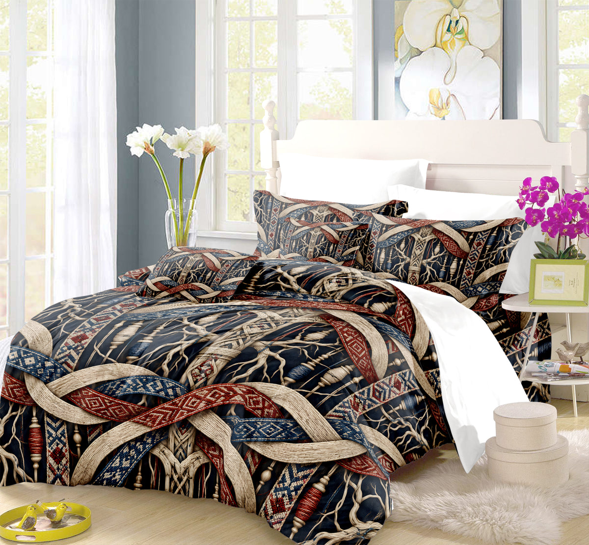Norse Mythology Home Duvet Cover Set - Print 36