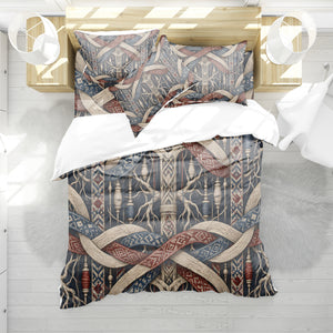 Norse Mythology Home Duvet Cover Set - Print 35