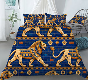 Mesopotamian Home Duvet Cover Set - Print 3