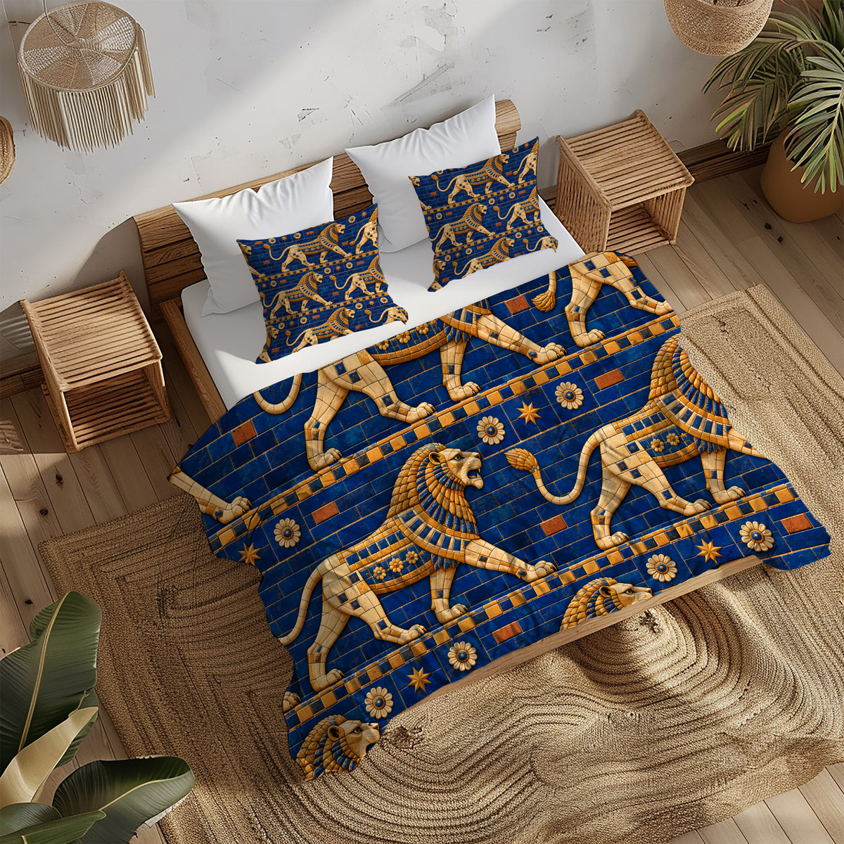 Mesopotamian Home Duvet Cover Set - Print 2