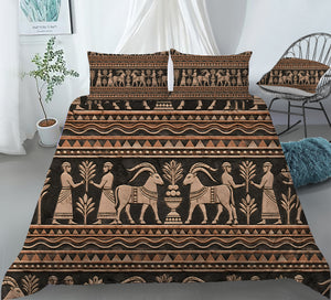 Mesopotamian Home Duvet Cover Set - Print 9