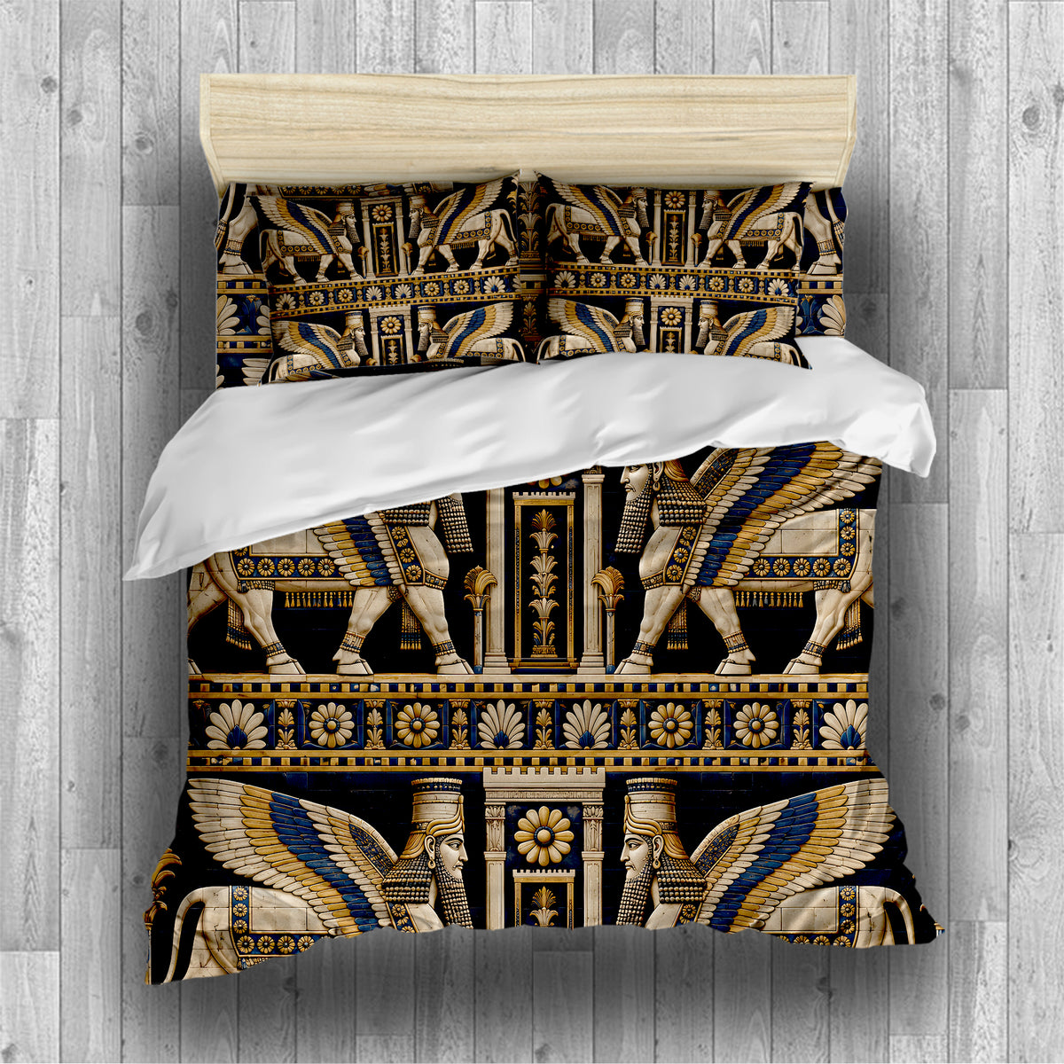 Mesopotamian Home Duvet Cover Set - Print 13